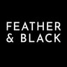 Feather and Black logo